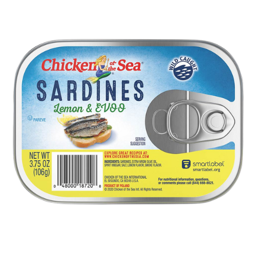 Chicken of the Sea Sardines (Extra Virgin Olive Oil)