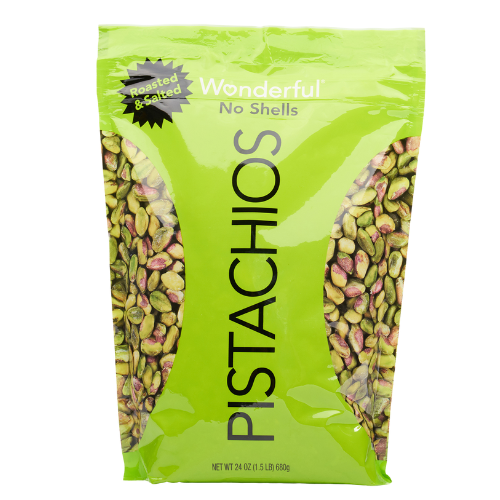 Wonderful Pistachios, No Shells (Roasted & Salted)